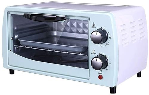CAZARU Mini Horno de 11 l, tostadora de encimera de convección, Horno Tostador de encimera con recordatorio de sincronización Que Puede Hornear Pan