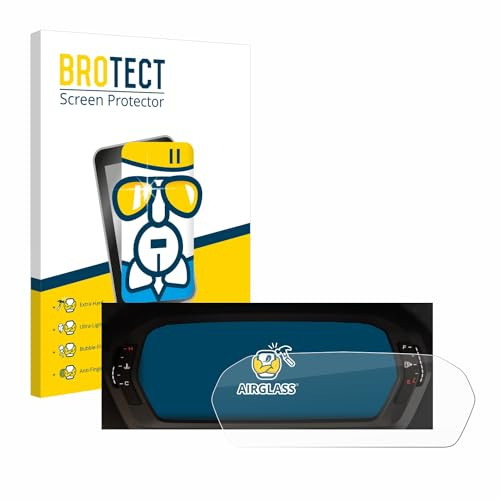 brotect Pellicola Protettiva Vetro per Audi A3 2023 Virtual cockpit Plus Protezione Schermo [Durezza Estrema 9H, Chiaro]
