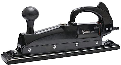 Jieotwice Pulidora de Lijadora Orbital de aire Neumática Pulidora de Suelo de Madera de Metal Pulidora de Lijado 445 * 70mm