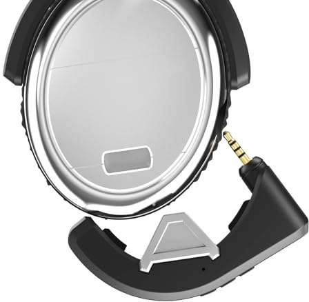 YOCOWOCO Bluetooth Adapter for Bose QuietComfort 3, Black | Add Bluetooth Audio to Bose QC3 Headphones, with AptX Support, Built‑in Microphone & Volume Controls