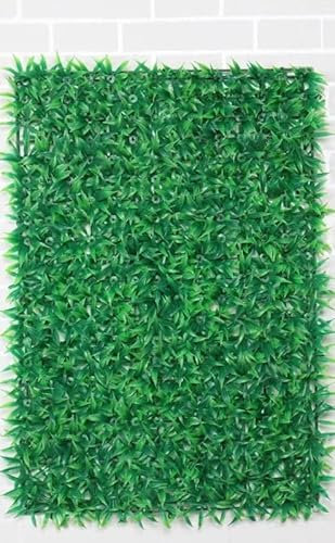 60 * 40cm Artificial Lawn Silk Turf Grass Carpet Plant Greenery Flower Panel Suitable For Outdoor Wall Aquarium Garden Backyard Decoration artificial grass (Color : No.6)