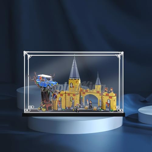 Acryl-Vitrine mit Schraube für Hogwarts Whomping Willow 75953 (Model-Set ist Nicht im Lieferumfang enthalten) (kein Hintergrund)
