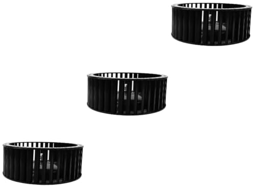 Gadpiparty 3pcs Wind Wheel for Range Hood Kitchen Exhaust Fan Motor Accessory Replacement Wind Wheel for Exhaust Fan