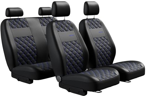 MOTOS Universal-Sitzbezüge Auto für Ford Fiesta Autositzbezüge mit aktivem Airbag-System, dreilagigem Material und makelloser Oberfläche, die ideale Sitzauflage für stilbewusste Autofahrer