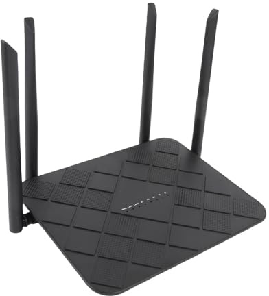 Jectse Routeur de Modem 4G LTE avec Emplacement pour Carte SIM, Routeur de Hotspot WiFi Mobile déverrouillé de 300 Mbps avec 4 Antennes, Supportez 32 Appareils