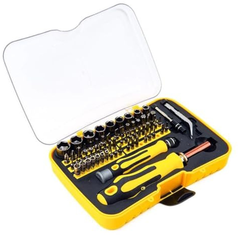 Set di cacciaviti di precisione 70 in 1 con punte a bussola, esagonali, torx, a testa piatta, PH, Pentagono, Tri-Point, triangolo, chiave inglese, strumento di riparazione