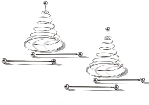 Pinces à Tétons Pour Femmes Pinces à Tétons En Spirale Pinces à Tétons à Ressort Avec Fonction De Traction Lot De 2 Bijoux Intimes Jouets Bdsm Extrêmes Pour Femmes