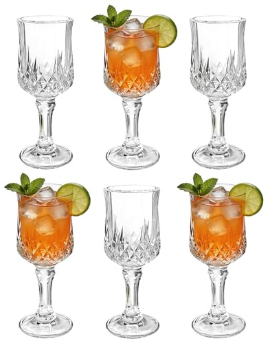 Sdatook 1.75oz Shot Glasses Set of 6/Cordial Glasses/Sherry Glasses/Super Cute Shot Glasses