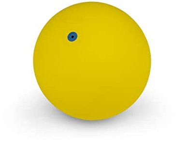 WV Gymnastikball Klein - 16 cm - Spiele Für Sehbehinderte - Glockenball - Gummiball Klein - Rehabilitation - Kleiner Gymnastikball - Ball - Gelb