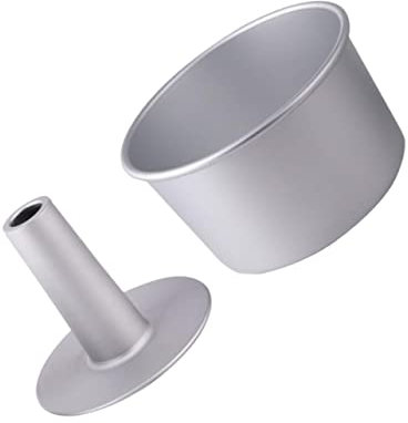 BESTonZON Round Cake Mold Hollow Baking Pan Tray for Cakes Pan Individual for Baking Tins and Round Molds