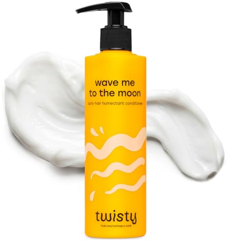 TWISTY Wave Me To The Moon Locken Conditioner, Locken Pflege Spülung für Naturlocken, Humektant Pflege, Curly Hair Product für Curls 280 ml