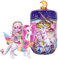 Magic Mixies - Pixlings Shimmer Reveal Unia the Dragon-corn, including Rainbow Star the Pegacorn Magical Reveal Beautiful 6.5 inch Pixling Doll and Steed Inside A Potion Bottle
