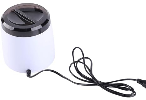 Wachsschmelzwärmer, 110–240 V, Leicht, Stickfest, Elektronisch, Multifunktional, Massageöl-Heizung, Schnelle Erwärmung für SPA für Gleitmittel (EU-Stecker)