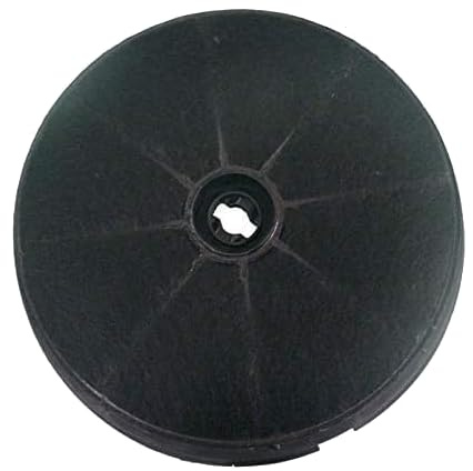 RYELDOM Filtro Cappa ai Carboni Attivi Ø 19 cm H 36 mm, Filtro Antiodore Universale per Cappa Aspirante, Ricambio per Cappe Filtranti da Cucina