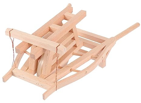 WHAMVOX 1Stk altes landwirtschaftliches Werkzeugmodell Simulationswagenmodell Mini-Einkaufswagen Modelle holzdeko rustikal gartendekoration Mini-Wagen-Dekore holzkarrenverzierungen hölzern