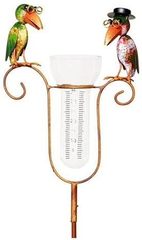 Generisch Regenmesser Gartenstecker, Dekoration, 129,5cm