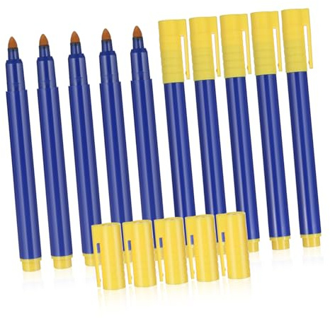 EXQUIMEUBLE 10pezzi Penna Rilevatrice Di Banconote Penna Tester Sicura Con Inchiostro Acquoso Per Verifica Denaro Perfetta Per Antifrode e Utilizzo Professionale
