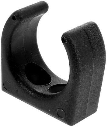 Toyvian Black Nylon Plastic Tube Clamp Boat Accessory Clip for Boat Ladder Tubular Frame