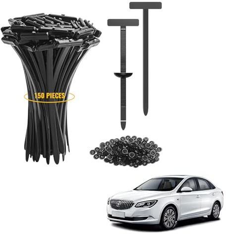 Bogoro Collier de Serrage Plastique 5mm x 95mm, 150 Pcs Serre Cable en Nylon Résistant aux UV, Robuste et Souple, Attache Cable pour Intérieur Extérieur, Réparation Auto Maison Mécanique