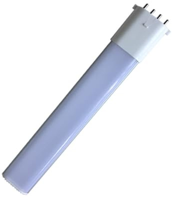 Gissroys Lampada a LED in alluminio, 8 W, 2G7, 2GX7, 85 – 265 V, orizzontale, a risparmio energetico, illuminazione continua, lampada tubolare