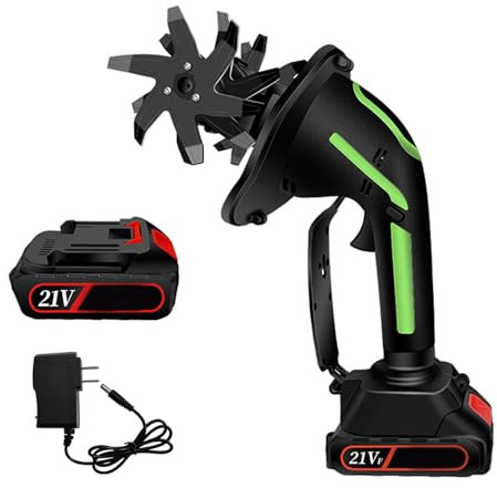 Motocoltivatore Elettrico Senza Fili, Mini Motocoltivatore Da Giardino Con Batteria Al Litio Ricaricabile, Larghezza Di Lavorazione 10 Cm, Profondità Di Lavoro 10 Cm, Motocoltivatore Manuale