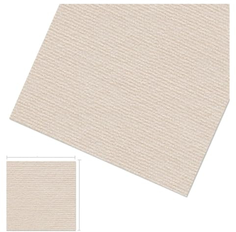 10-30 pezzi di tappeti autoadesivi quadrati 30 cm *, adesivi rimovibili staccabili e attaccabili for piastrelle da parete fai te for l'arredamento della casa(Khaki,10pcs)