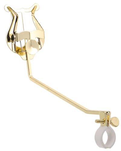 ifundom Horn Notenclip Leichte für Saxophon Notenhalter für Blasinstrumente Blasorchester und Marschmusik