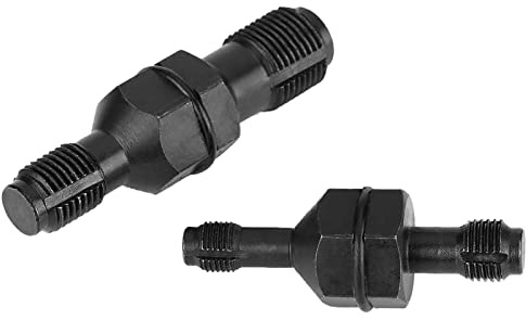 Eacam Kohlenstoffstahl-Zündkerzen-Gewindeeinsatz-Gewindebohrer-Set (Gewindebohrer-Werkzeug) M10*1,0 / M12*1,25 M14*1,5 / M18*1,5 Reparaturwerkzeug, 100% Nagelneu, Einfach zu Bedienen