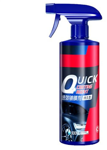 Agente di Rivestimento Spray,Agente Ceramico Lucido 500ml | Spray Multifunzionale per Ripristino Auto | Per Auto SUV Moto Vernice Esterna Vetro Parabrezza E Finestrini