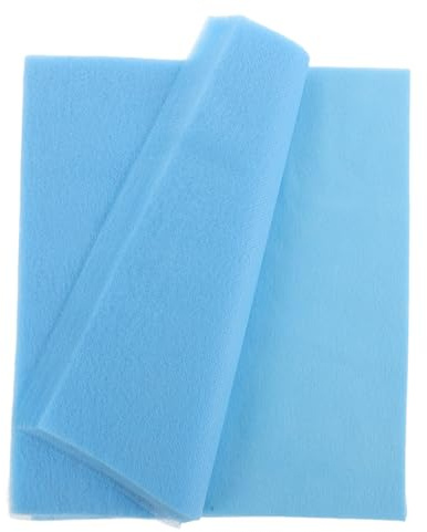 IMIKEYA 200 Sheets Nail Dust Collector Filters Filter Paper for Nail Dust Vacuum Cleaner Non-woven Manicure Salons and Home Use