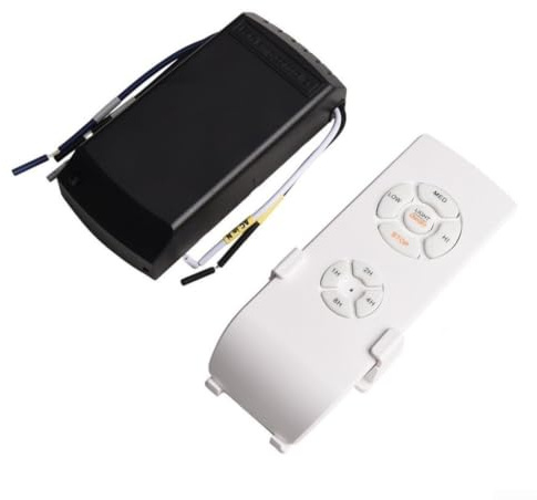 Kit telecomando per ventilatore da soffitto con timer e dimmer, set di ricambio universale per lampada e ventilatore, portata 30 m, controllo wireless 220 V