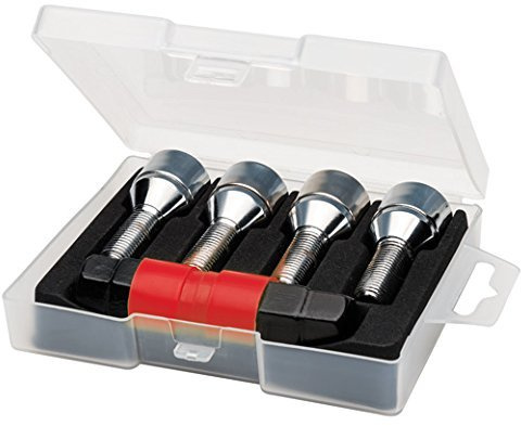 Butzi Chrome Anti Theft Locking Wheel Bolt Nuts & 2 Keys to fit Peugeot Boxer