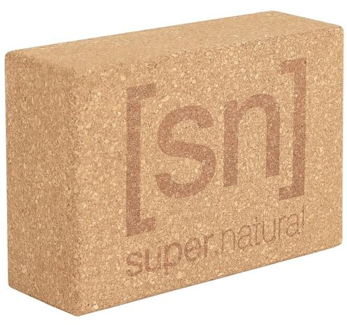 super.natural Yogablock, 22,8 x 15,2 x 7,6 cm, KARANA BLOCK, Farbe: Kork