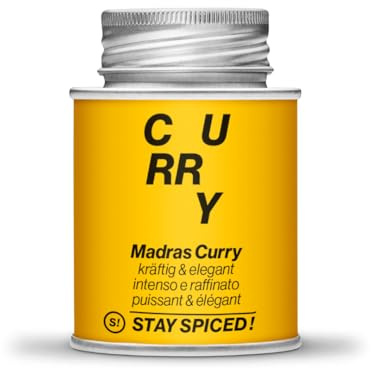 STAY SPICED! Madras Curry | Premium Curry Gewürzmischung, 70 g
