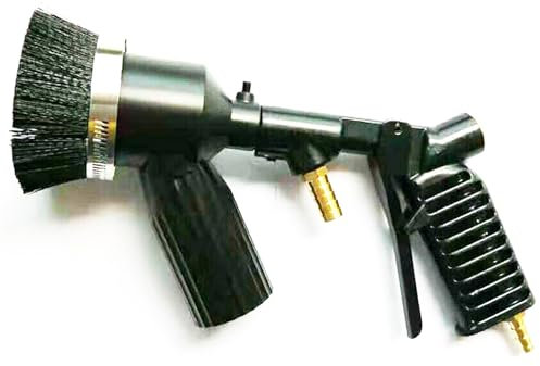 HUVIOVED Tragbarer Sandstrahler/Sandstrahlpistolen-Set Für 28-Gallonen-Vakuum-Recycle-Strahltank Mit Keramikdüsen