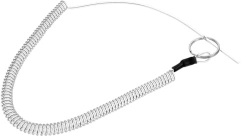 Gogogmee Corde de Remplacement à Ressort pour Poignée de Hockey sur Table, Plastique et Fil d'acier, Anneau Métallique, Rangement Compact, Jeu