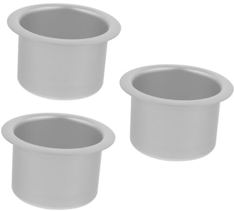 ibasenice 3pcs Metal Cup Holder for Car and Sofa Drink Stand for Rvs and Vehicles Multifunctional Design for Cups and Items Easy to Clean and Portable