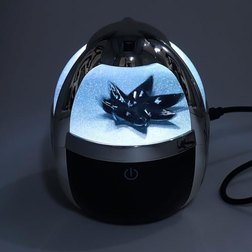 Fabater Tanzender Ferrofluid-Sprecher, Magnetflüssigkeits-Tischlautsprecher, Tragbarer Kabelloser Lautsprecher mit Buntem Licht für Outdoor-Aktivitäten, Partys, Picknicks,