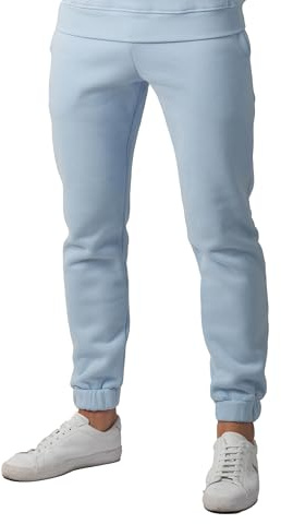 Carlheim Men's Sweatpants Hudson Lounge, Ice Blue, Medium
