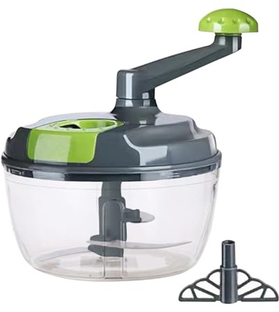 Hachoir Manuel Hachoir Oignon Robot Culinaire Manuel Hachoir À Légumes Manuel Multifonction Rapide Hachoir À Manivelle À Poignée Pliable Mixeur Manuel Coupe Ail Pour Légumes Viande