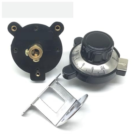 OOYIALET 1pcs 40mmX37mm Inner Hole 6mm Potentiometer knob R-6 knob SB-360 digital knob