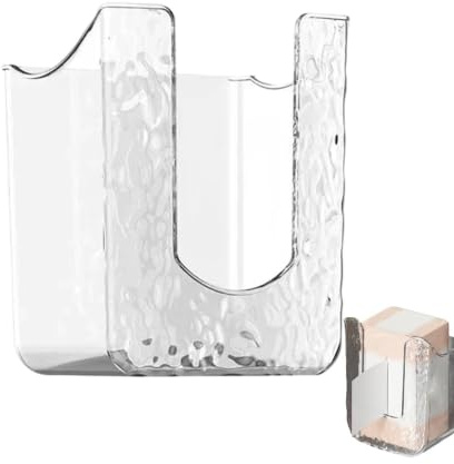 Porta salviettine, contenitore per salviette igieniche, da parete, organizer per salviettine umidificate da bagno, contenitore resistente per servizi igienici, accessori per la casa e il bagno