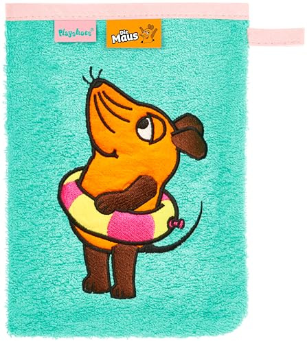 Kinder Baby Frottee-Waschhandschuh, Waschlappen DIE MAUS