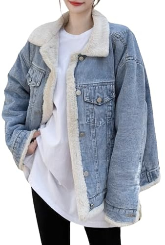 Giubbino Jeans Donna Giacca Primaverile Donna Giubbotto Primaverile Xs Lunga Giacca Oversize Jacket Giubbotto Jeans Spolverino Corta Di Leggera Da Giacche Di Curvy Giubbino Curvy Giubbini Con Strass