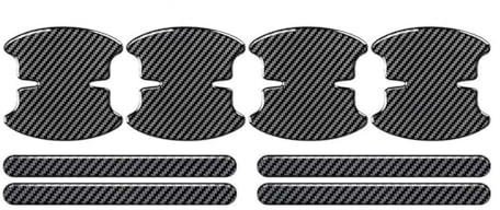 BMQXYL Pellicola Protettiva Maniglie Auto for Opel Crossland (P17 2017-2025 2026), Adesivi Anti-Graffio per Incavo Maniglia, Protezione Vernice Trasparente e Invisibile - Set di 8