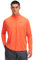 Under Armour Ua Tech Textured 1/2 Zip-Org Herren Longsleeve orange S