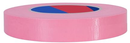 Duccinp Cinta adhesiva Panzertape extra fuerte, 50 m x 25 mm, cinta de reparación impermeable para reparaciones, bricolaje, manualidades, interior y exterior, cinta adhesiva (Rosa)