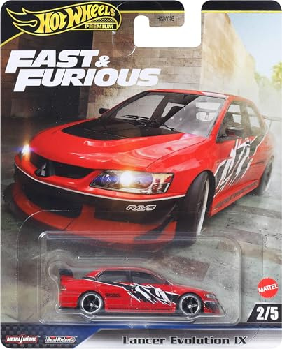 Hot Wheels Cars Premium Fast & Furious Druckguss-Auto im Maßstab 1:64 für Sammler, inspiriert von Fast & Furious Movie Franchise