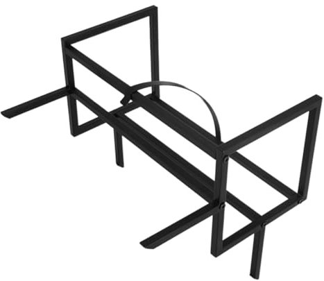 Alipis Metal Bookshelf Kreativer Desktop Bücherregal Für Zeitschriften Und Schallplatten Platzsparend Und Dekorativ Für Büro Und Zuhause