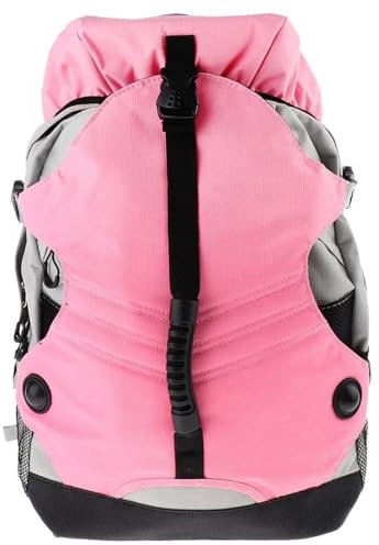 ZRHYRG Snowboard Bag Outdoor-Taschen, Unisex, professioneller Rollschuh-Rucksack, Outdoor-Sport-Rucksack, langlebig, mit Mehreren Taschen Ski Board Bag(Pink)